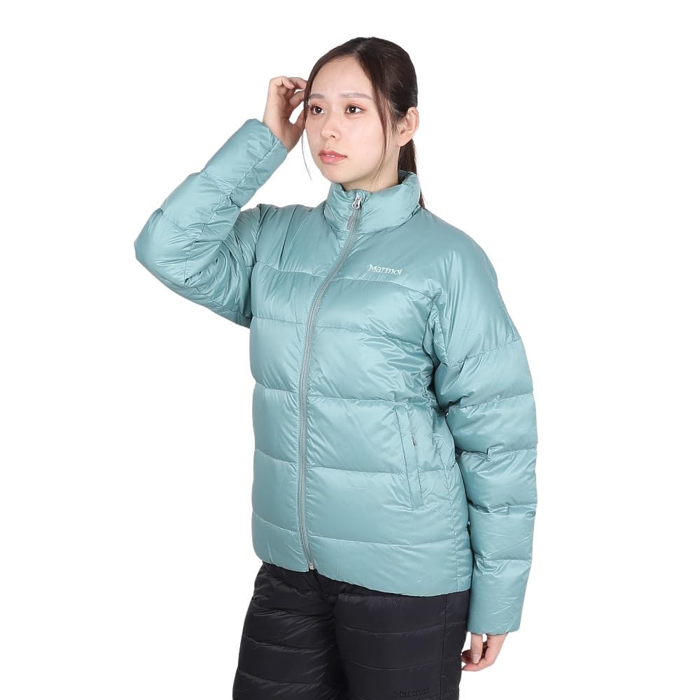 Marmot グリーンダウンジャケット 中古・古着通販】MARMOT (マーモット) ダウンジャケット